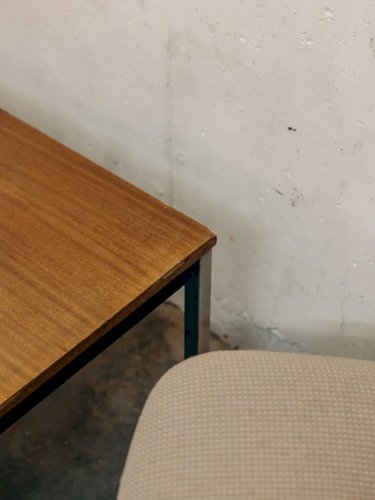 Donna, la table basse en métal et bois N°455