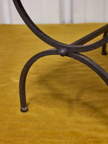 Donna, la table basse en métal et céramique N°659