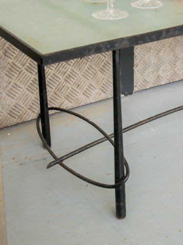 Donna, la table basse en métal N°123