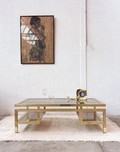 Donna, the metal coffee table No. 389