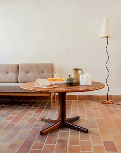 Donna, la table basse en teck N°195