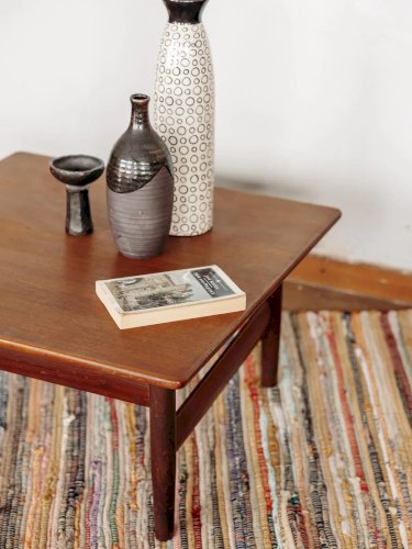 Donna, la table basse en teck N°222