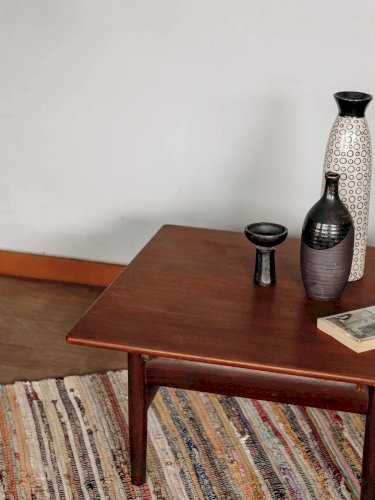 Donna, la table basse en teck N°222