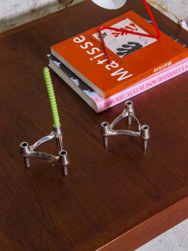 Donna, la table basse en teck N°232