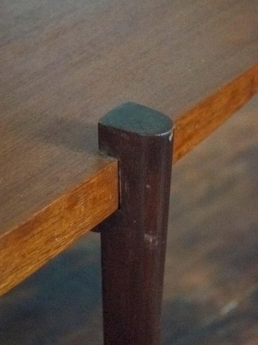 Donna, la table basse en teck N°538