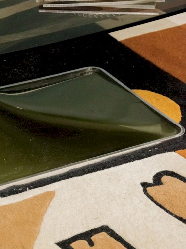 Donna, la table basse en verre Michel Dumas N°688