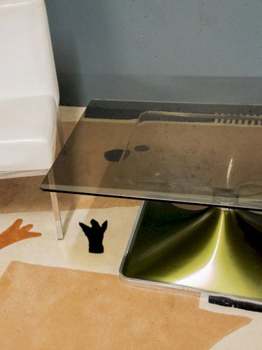 Donna, la table basse en verre Michel Dumas N°688