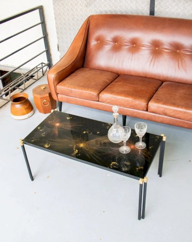 Donna, la table basse en verre N°122