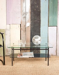 Donna, the glass coffee table No. 143