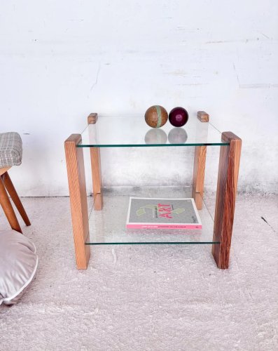 Donna, la table basse en verre N°184