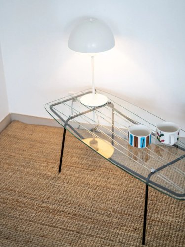 Donna, la table basse en verre N°508