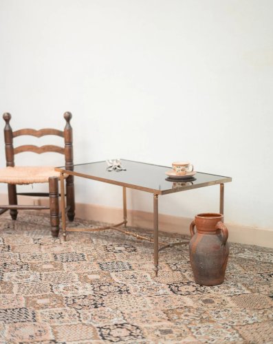 Donna, la table basse en verre N°517