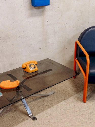 Donna, la table basse en verre N°555