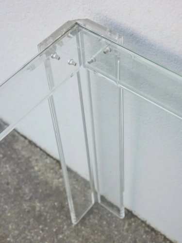 Donna, la table basse en verre N°595