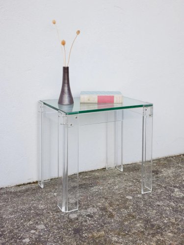 Donna, la table basse en verre N°595