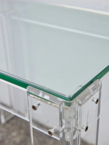 Donna, la table basse en verre N°595