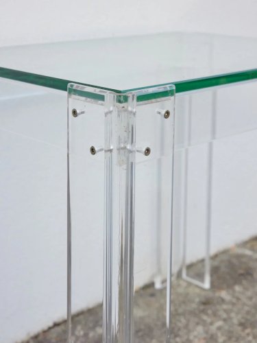 Donna, la table basse en verre N°595