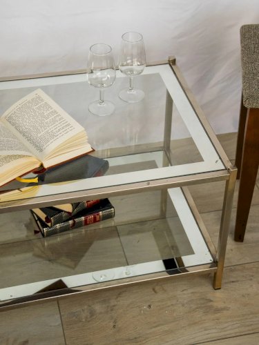 Donna, la table basse en verre N°756