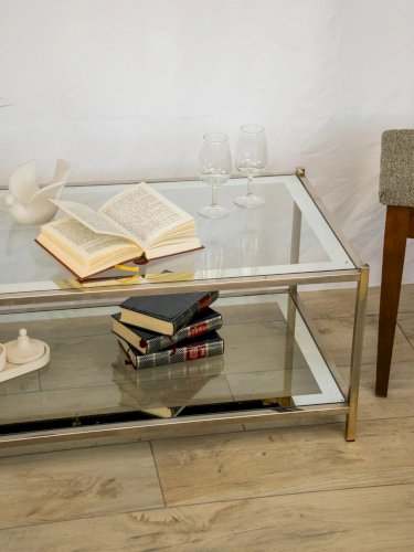 Donna, la table basse en verre N°756