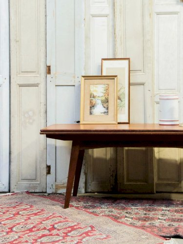 Donna, la table basse modulable en teck N°627