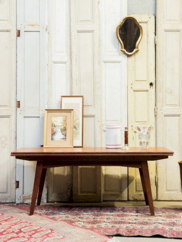 Donna, la table basse modulable en teck N°627