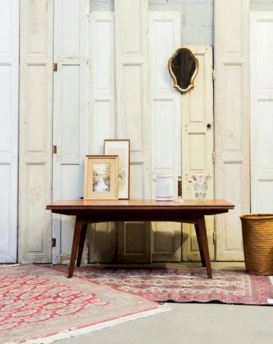 Donna, la table basse modulable en teck N°627