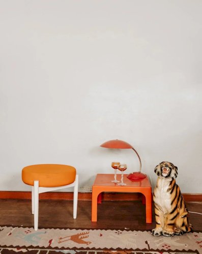 Donna, la table basse orange N°218