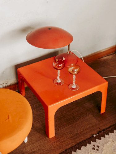 Donna, la table basse orange N°218