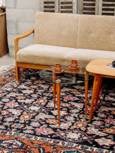 Donna, la table basse ronde en bois N°535