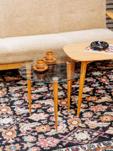 Donna, la table basse ronde en bois N°535