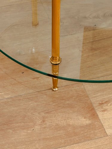 Donna, la table basse ronde en verre N°784