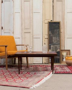 Donna, the Scandinavian wooden coffee table No. 624