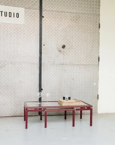 Donna, l'ensemble de tables basses en métal N°154