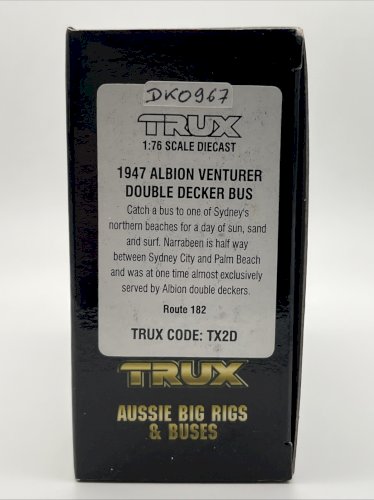 Double Decker Bus Albion Venturer 1/76 Trux