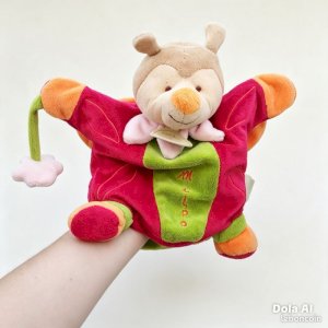doudou marionnette doudou et campagnie miloo le papillon