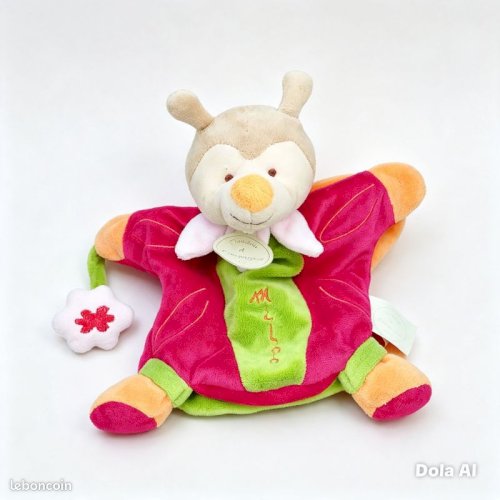 doudou marionnette doudou et campagnie miloo le papillon