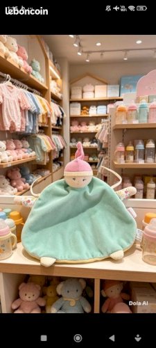 doudou plat corolle 