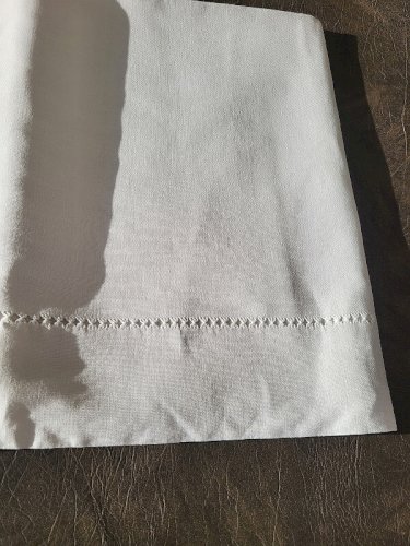DRAP ANCIEN AJOURE EN METIS  DE 320 X 200 N° 27