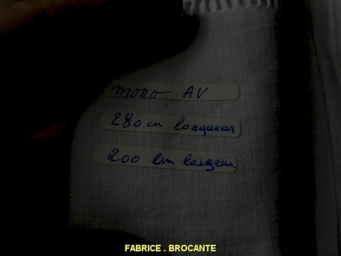DRAP ANCIEN BRODE AV 280x200 N° 8
