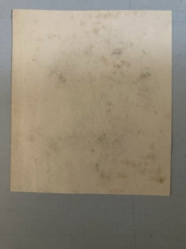 Drawing Dessin Crayon Portrait Chapeau Homme Moustache Ancien Art 1850 XIXe Old