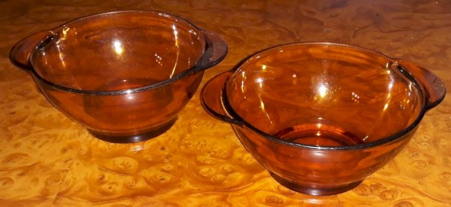 "Duralex" bowl duo