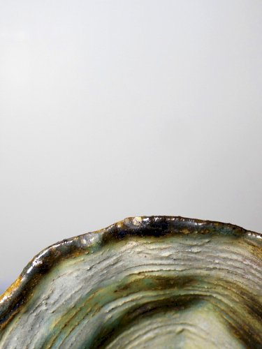 Duo de bols en céramique/grès artisanaux "Wabi-Sabi" dépareillés vintages