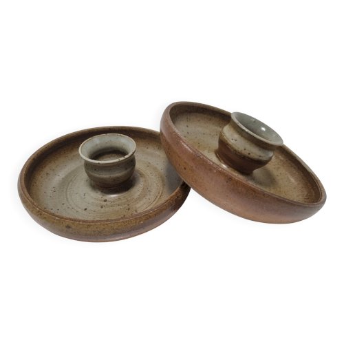 Duo de bougeoirs