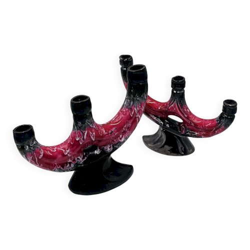 Duo de chandeliers Vallauris