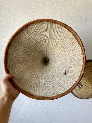 Duo de chapeaux traditionnels Peuls (Tingandé), Afrique de l'Ouest