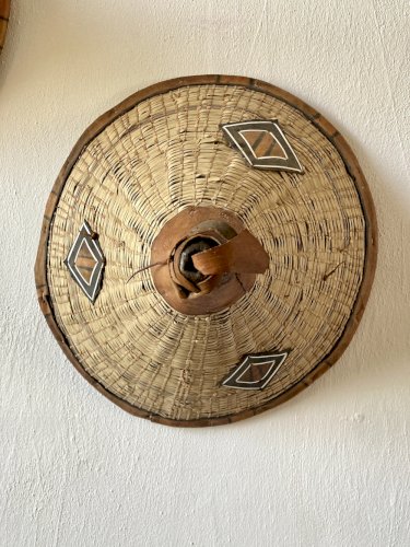 Duo de chapeaux traditionnels Peuls (Tingandé), Afrique de l'Ouest