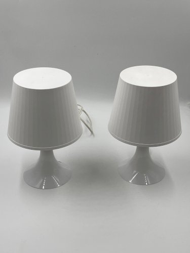 Duo de lampes Lampan blanche