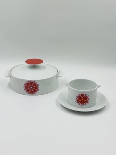 Duo de Service Thomas Medaillon Tulip 1970