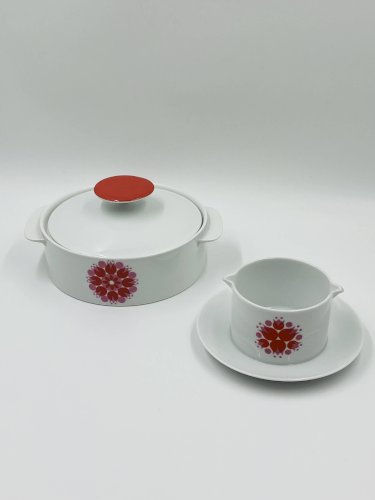 Duo de Service Thomas Medaillon Tulip 1970