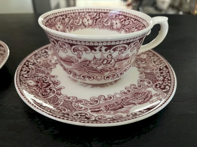 Duo de tasses à thé 